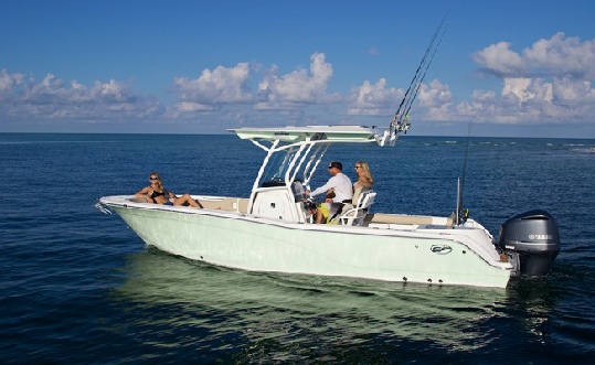 Sea Fox 248 on the Water