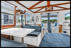 Aqua Lodge Dining Table View Out